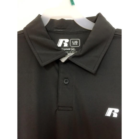 Russell youth Boys Polo T-Shirt - Picture 2 of 5